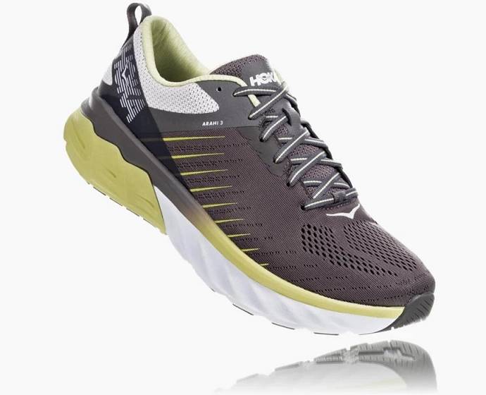 Hoka Arahi 3 Promenadskor Herr Grå | Sverige-9862417