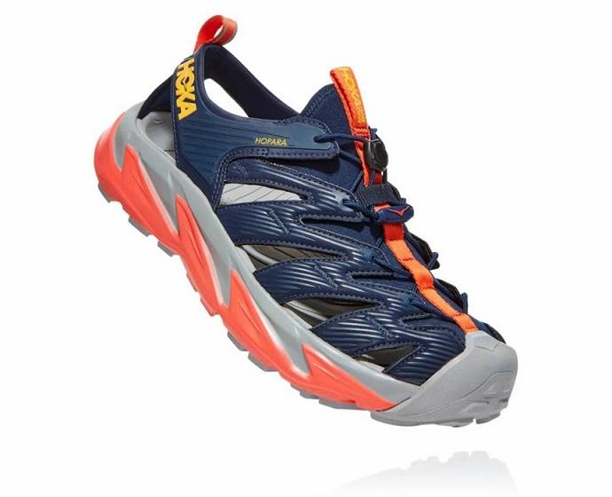 Hoka Hopara Sandaler Herr Marinblå | Sverige-7481520