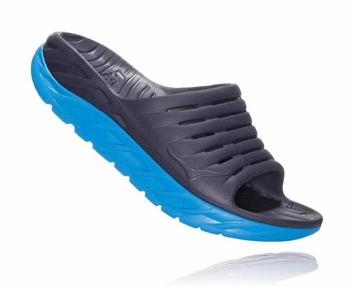 Hoka ORA Recovery Sandaler Dam Marinblå | Sverige-0281493