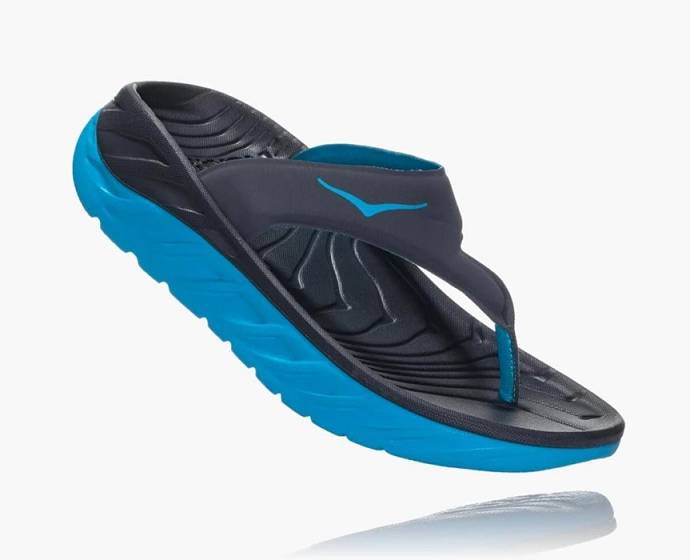 Hoka ORA Recovery Sandaler Dam Marinblå | Sverige-5784102