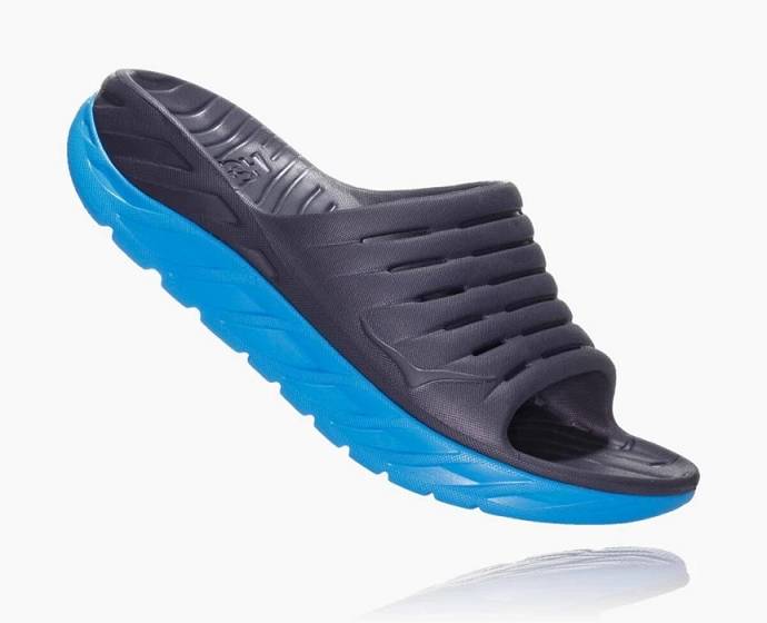 Hoka ORA Recovery Sandaler Herr Marinblå | Sverige-2980457