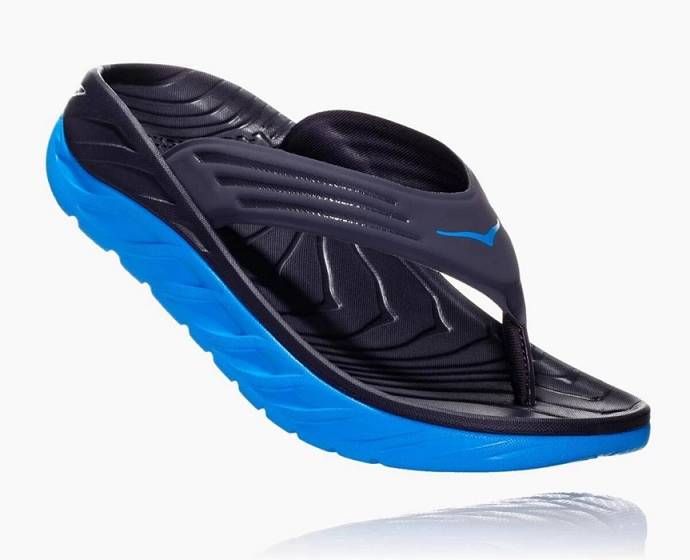 Hoka ORA Recovery Sandaler Herr Marinblå | Sverige-8273904