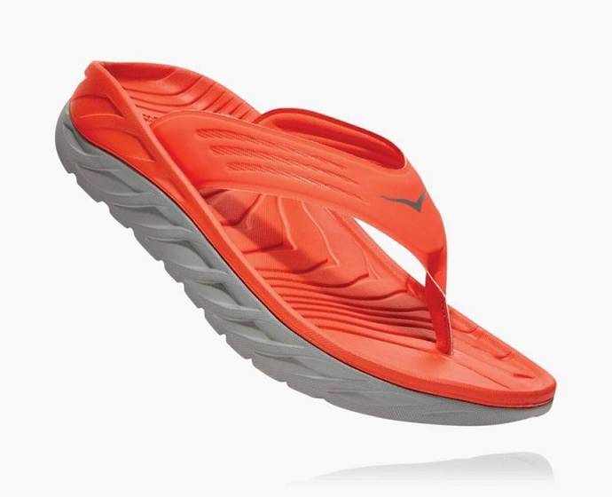 Hoka ORA Recovery Sandaler Herr Orange | Sverige-3075218