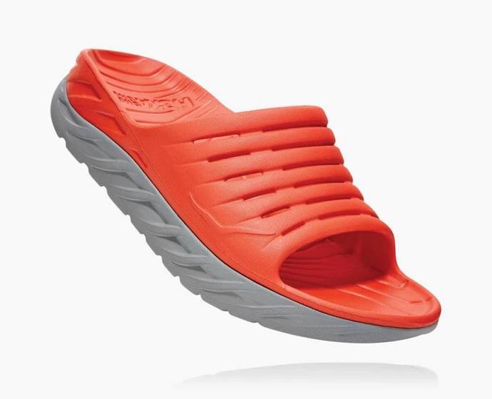Hoka ORA Recovery Sandaler Herr Orange | Sverige-8690142