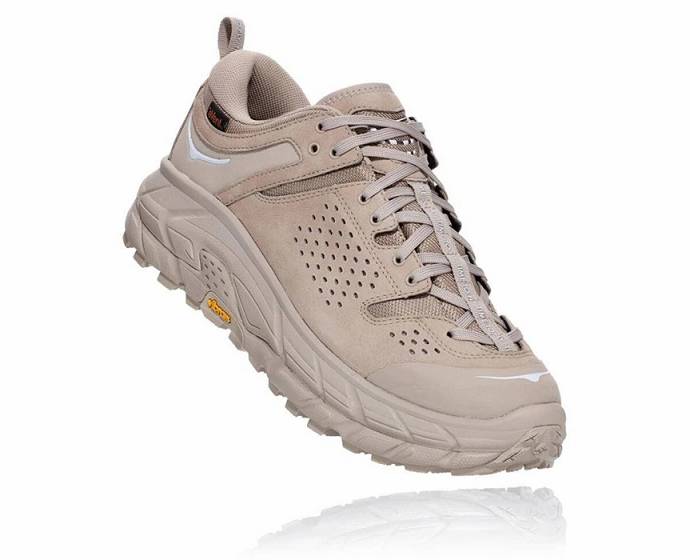 Hoka Tor Ultra Low Wp Jp Trail löparskor Herr Khaki | Sverige-8965320